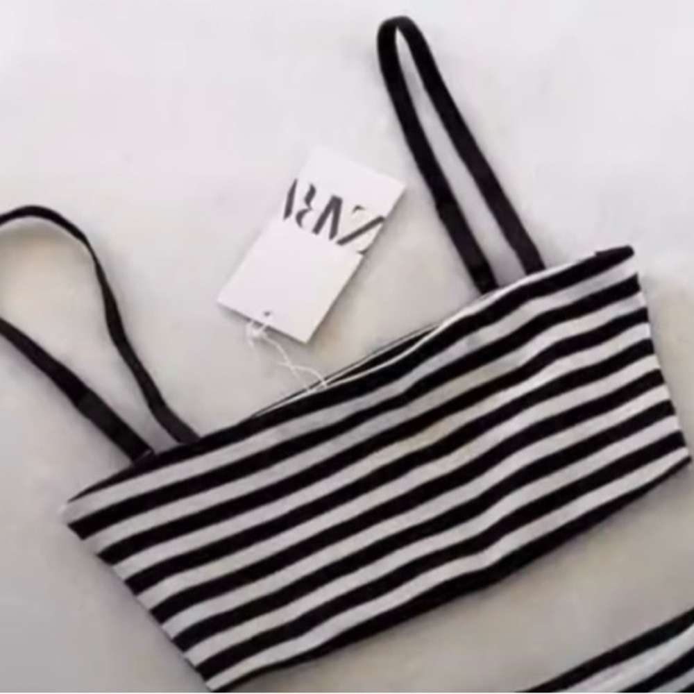 Zara striped top